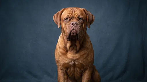 Dogue de Bordeaux Studio Portrait
