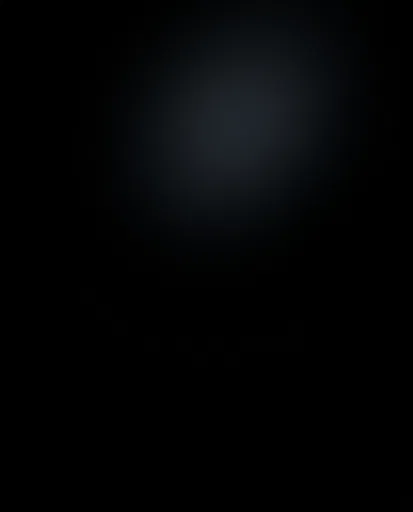 Pitch Black Background With Subtle Slate Glow