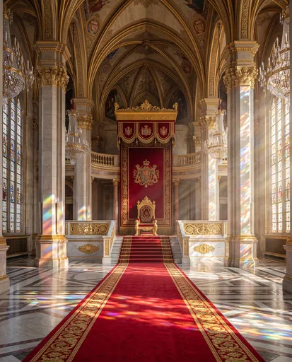 Grand Royal Throne Room Interior