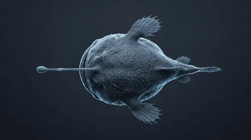 Top View of Deep-Sea Anglerfish Render