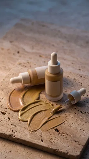 Olive Foundation Bottles and Smears on Stone