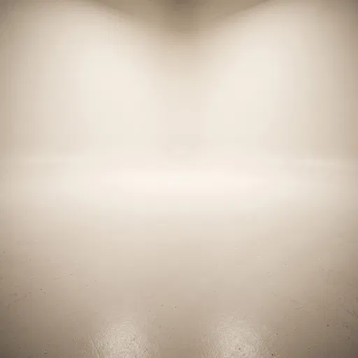 Warm Off-White Empty Studio Cyclorama Background