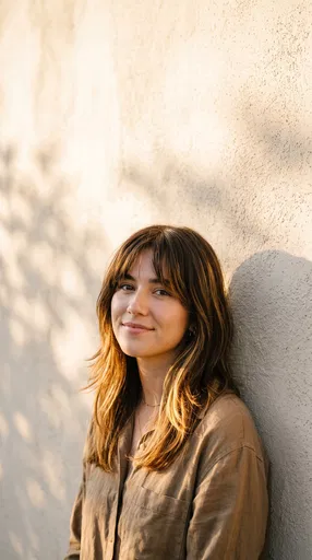 Young Woman Portrait in Golden Hour
