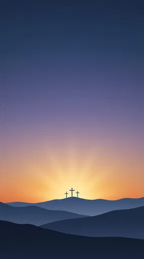 Three Crosses on Sunrise Hill