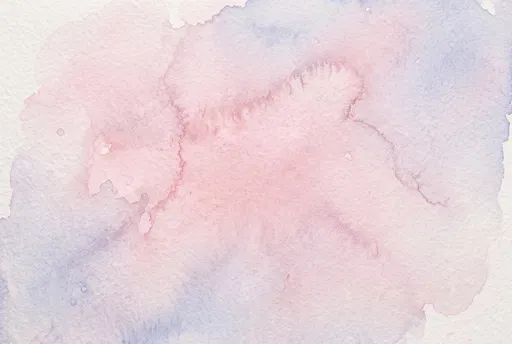 Soft Pink and Periwinkle Watercolor Wash