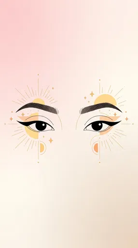 Minimalist Geometric Eyes With Cat-Eye Liner