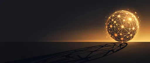 Golden Neural Network Sphere With Shadow