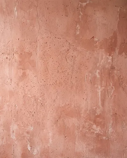 Distressed Terracotta Concrete Wall Texture