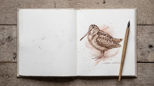 Woodcock Sketch in Open Journal