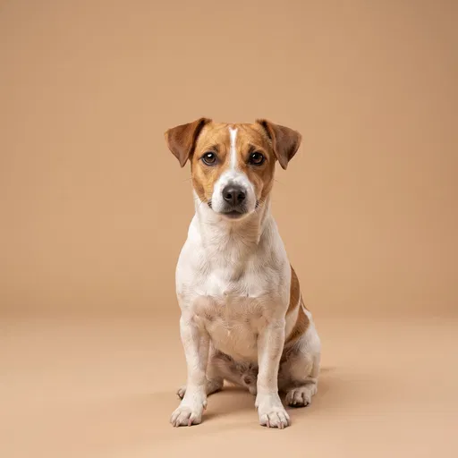Jack Russell Terrier Studio Portrait