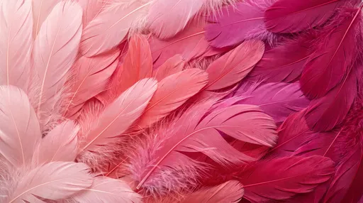 Pink to Magenta Feather Gradient Texture