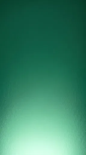 Mint to Emerald Green Gradient Backdrop