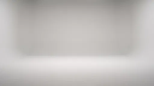 Empty Light Gray Studio Cyclorama Backdrop