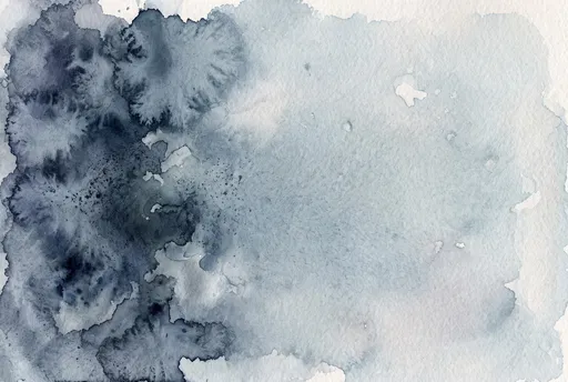 Indigo Slate Watercolor Wash Background