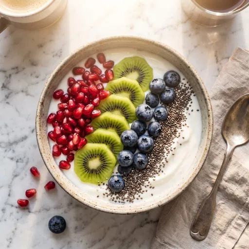 Yogurt Breakfast Bowl with Fresh Fruit