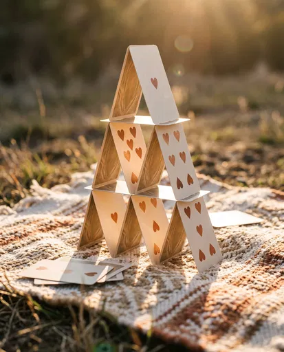 House of Cards in Golden Sunlight