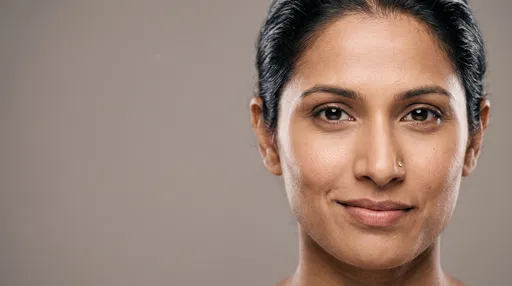 Close-Up Portrait of South Asian Woman