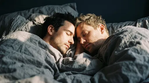 Two Men Sleeping in Morning Light