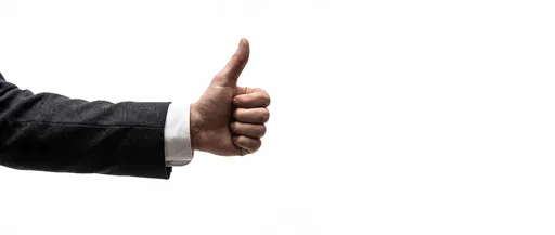 Businessman Hand Giving Thumbs Up