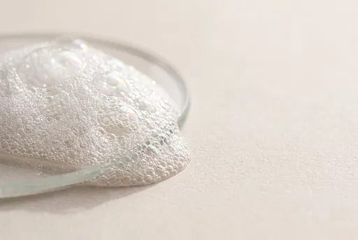 Macro Cleansing Foam on Neutral Surface