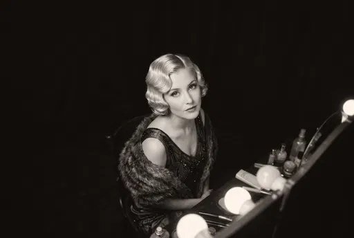 Vintage Woman With Finger Wave Bob