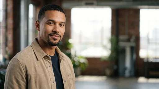 Confident Man in Studio Loft