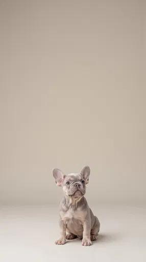French Bulldog Puppy Studio Portrait