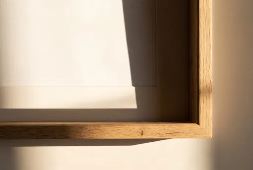 Corner of Oak Shadow Box Frame