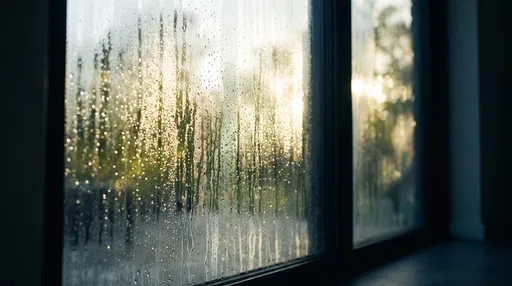 Condensation on Modern Floor-to-Ceiling Window