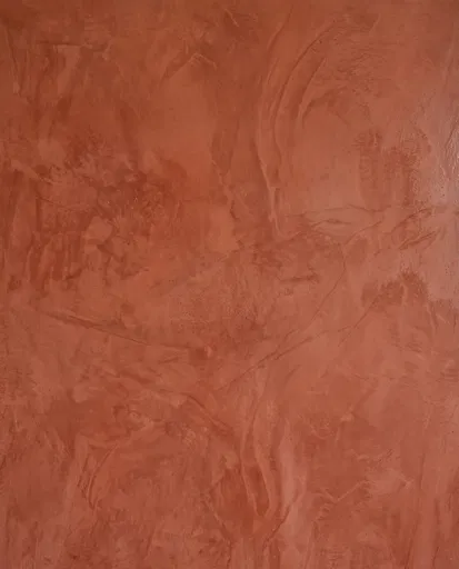 Terracotta Venetian Plaster Wall Texture