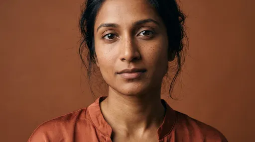 Studio Portrait of South Asian Woman
