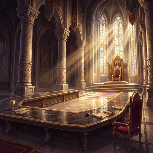 Grand Royal Throne Room Concept Art