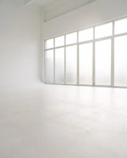 Empty White Daylight Photography Studio