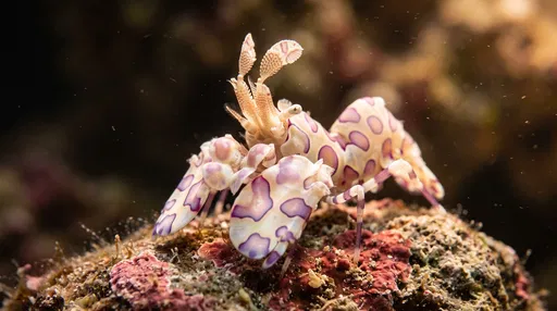 Macro Close Up of Harlequin Shrimp