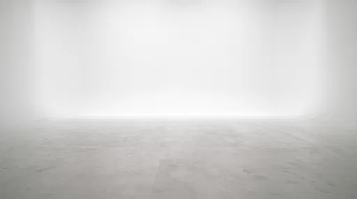Empty White Cyclorama Studio Backdrop