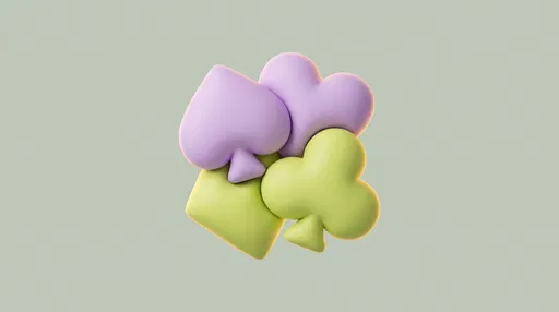 Plump 3D Playing Card Suits