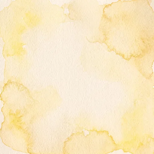 Pastel Yellow Watercolor Wash Background
