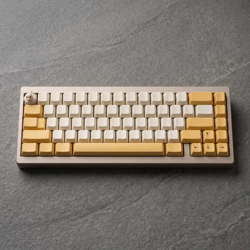 Custom Mechanical Keyboard With Duck Keycap