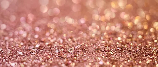 Rose Pink Glitter Bokeh Background