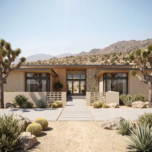 Modern Mid-Century Desert Ranch Home
