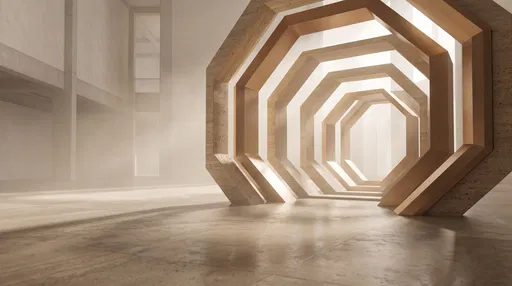 Nested Stone and Metal Octagon Frames