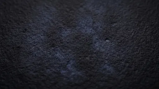Dark Charcoal Cotton Paper Macro Texture
