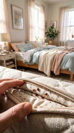 Bed Bugs Inside Mattress Seam