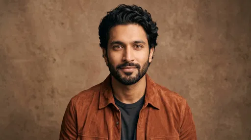 Portrait of Handsome South Asian Man