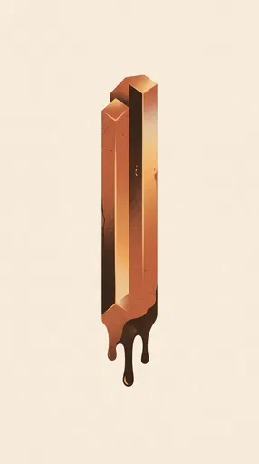 Abstract Geometric Terracotta Pillar With Drip Base
