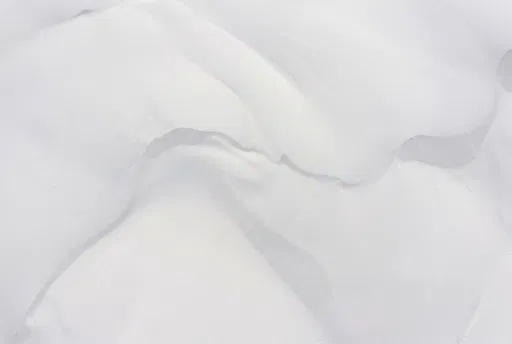 Aerial View of White Sand Dunes