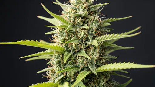 Close-Up of Mature Cannabis Sativa Flower