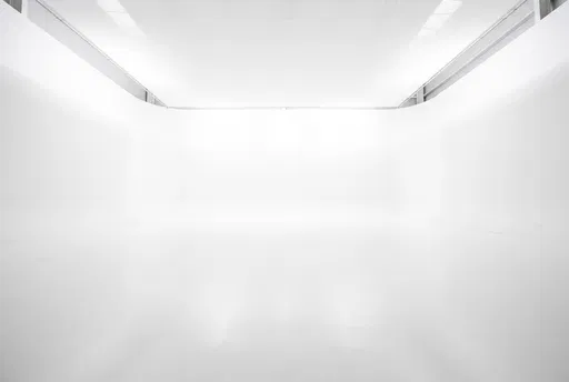 Empty White Cyclorama Photo Studio Background