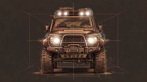 Off-Road Vehicle Concept Sketch