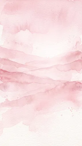 Soft Pink Watercolor Wash Background